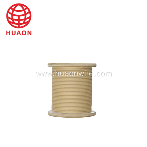 Paper Covered aluminum Wire flat Wire For Winding